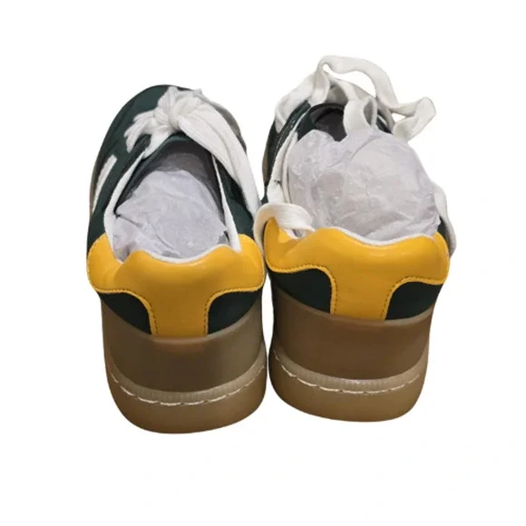 MIA - VESTA Leather Color Block Sneakers with Contoured Footbed NIB Size 10 - Picture 8 of 12